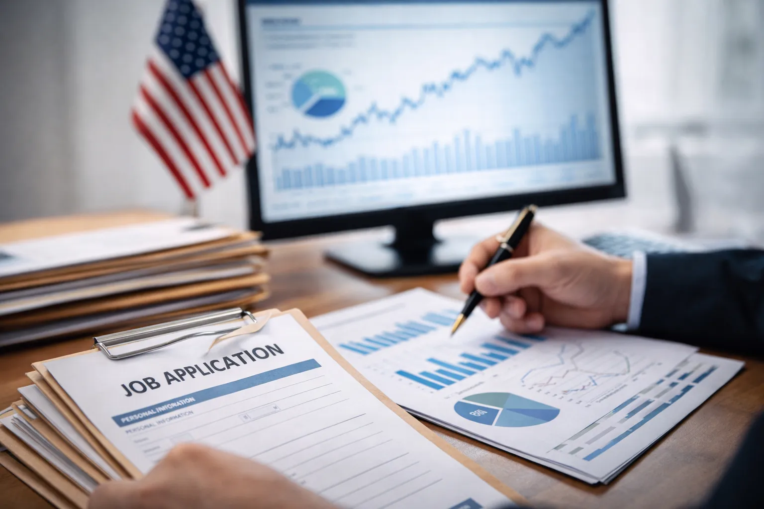 بيانات إعانات البطالة الأمريكية تشير إلى قوة سوق العمل واستقرار الاقتصاد رغم التحديات الحالية